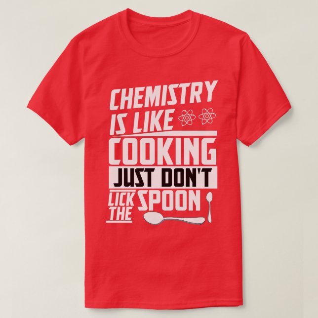 Periodische Tabelle Proton Chemie Kochen Atom 1 T-Shirt (Design vorne)