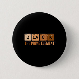Periodische Tabelle schwarz das Primelement schwar Button