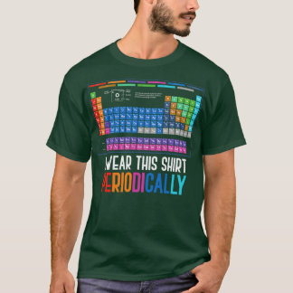 Periodische Tafel Funny Chemistry T-Shirt