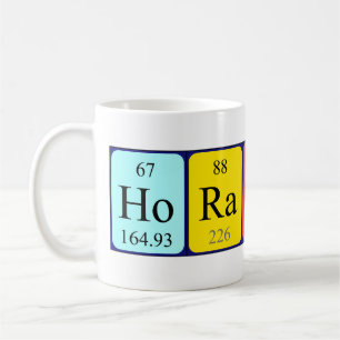 Periodische Tasse der Horatio-Tabelle