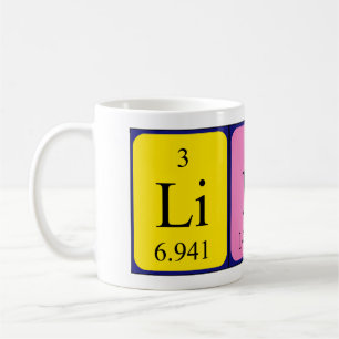 Periodische Tasse des Tabellennamens