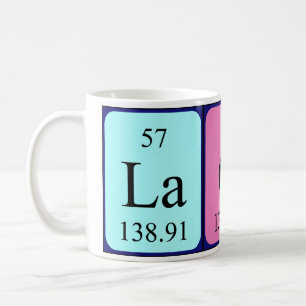 Periodische Tasse des Tabellennamens