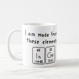 Periodische Tasse des Tabellennamens