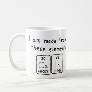 Periodische Tasse des Tabellennamens Cain