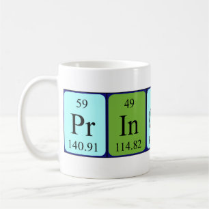 Periodische Tasse des Tabellennamens Princess