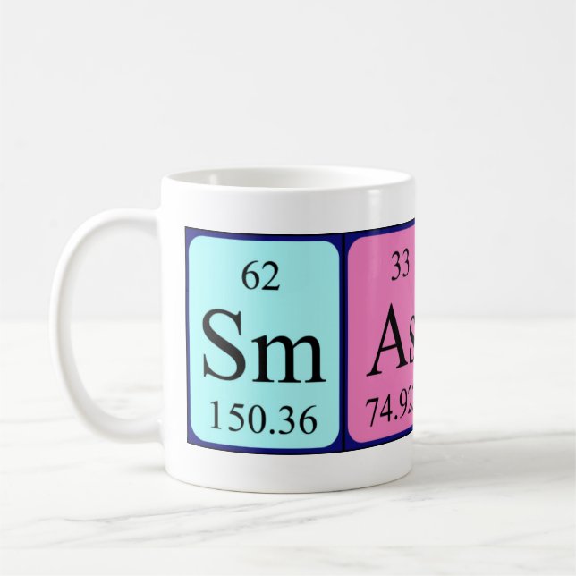 Periodische Tasse von zusammengestrichenen Tabelle (Links)