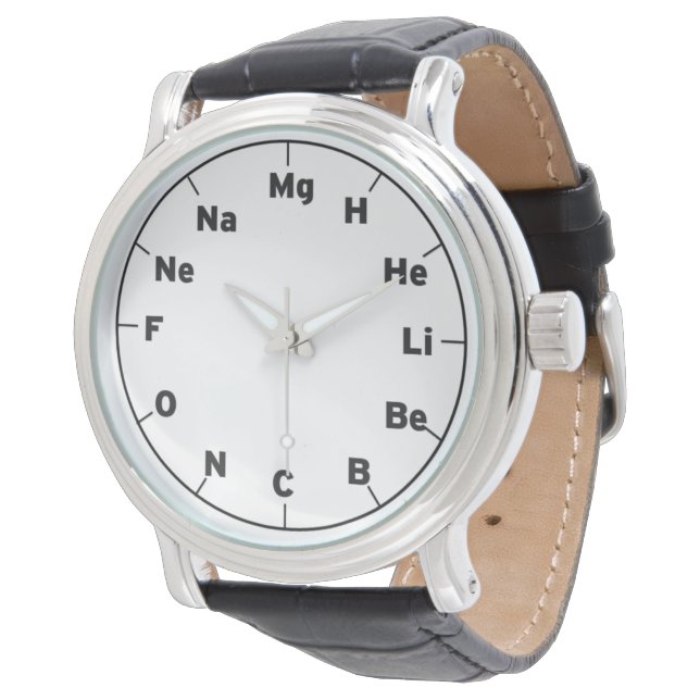 Periodische Tischüberwachung Armbanduhr (Schrägansicht)