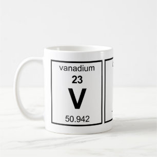 Periodische VIP-Tabelle Kaffeetasse