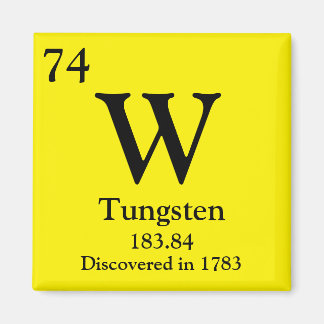 Periodische Wolframtabelle Magnet
