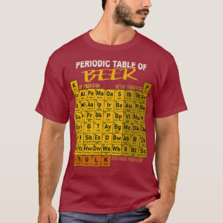 Periodischer Biertisch - Bierbraut T-Shirt