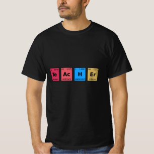 Periodischer Lehrer T-Shirt