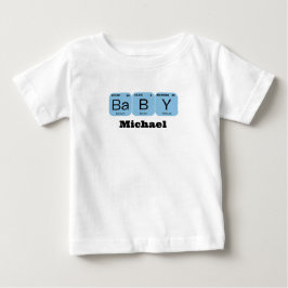 Periodischer Name des Tabellenelements für Baby T-shirt