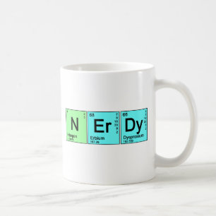 Periodischer Nerd Kaffeetasse