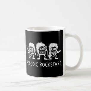 Periodischer Rockstars Chemie Humor Kaffeetasse