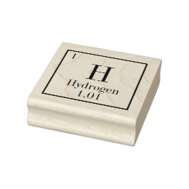 Periodisches Element Gummistempel