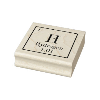 Periodisches Element Gummistempel