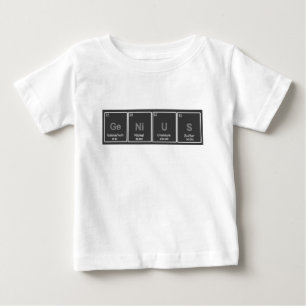 Periodisches GeNiUS Kinderhemd Baby T-shirt