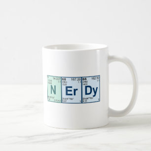 Periodisches NErDy Kaffeetasse
