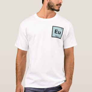 Periodisches Symbol für die griechische Chemie in T-Shirt