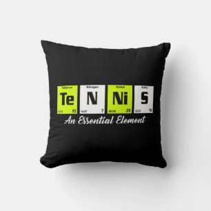 Periodisches Tischtennis-Geschenk für Männer Kissen