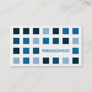 PERIODONTIST (Mod-Quadrate) Visitenkarte