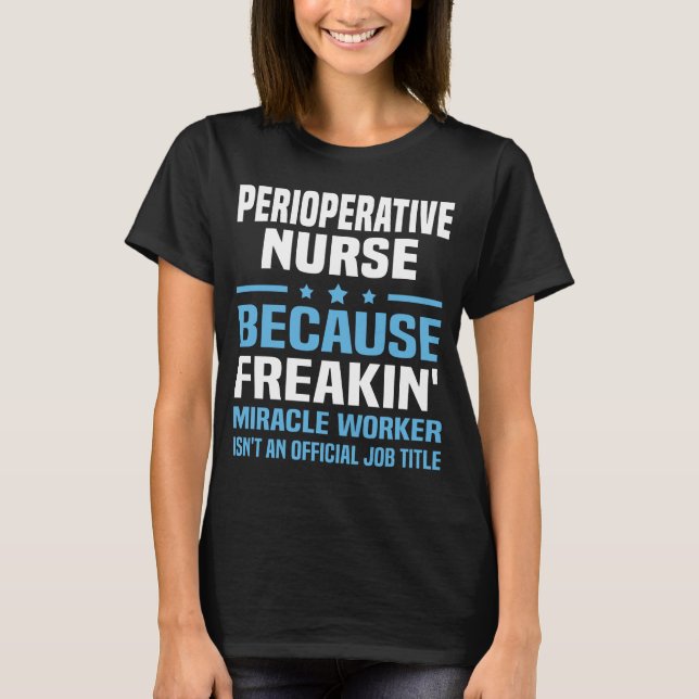 Perioperative Nurse T-Shirt (Vorderseite)