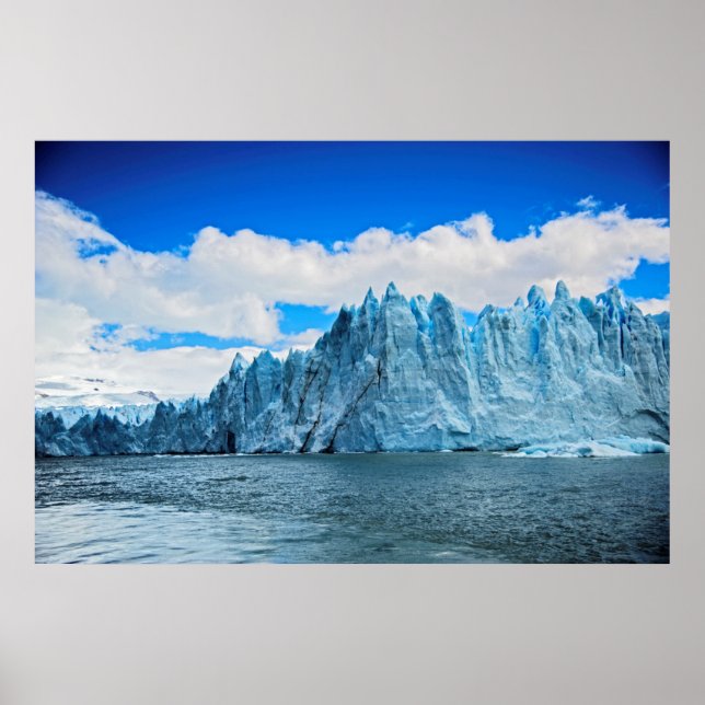 Perito Morena Glacier, Patagonia Poster (Vorne)