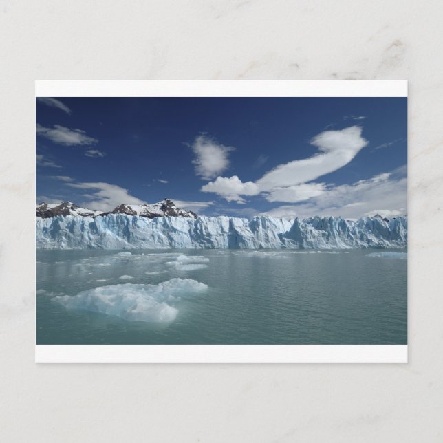 Perito Moreno Glacier Argentinar Postkarte (Vorderseite)