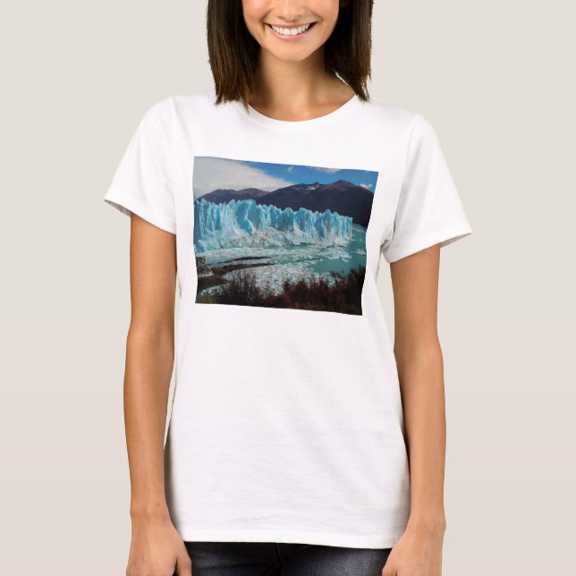 Perito Moreno Gletscher-Front in den Anden T-Shirt (Vorderseite)