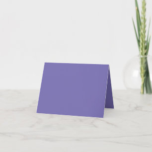 Periwinkle #756BB0 geklappt Dankeschön Karte