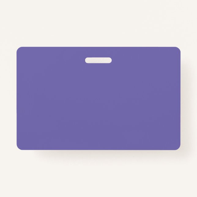 Periwinkle #756BB0, Santa Gray Ausweis (Vorderseite)