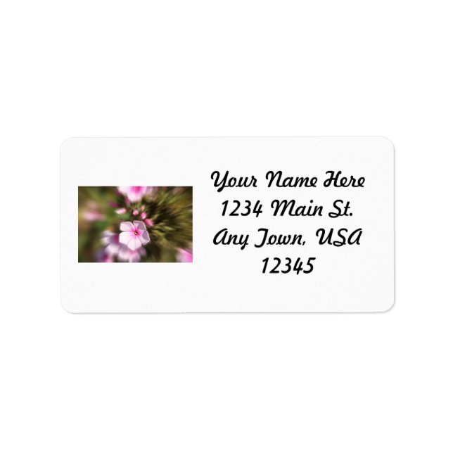 Periwinkle Adressaufkleber (Vorne)