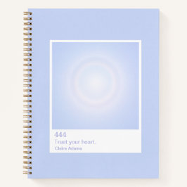 Periwinkle Aura Swatch Angel Number Notebook Notizbuch