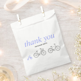 Periwinkle Bicycle Geschenktütchen