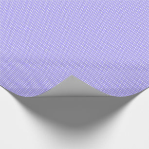 Periwinkle Blau und Weiß Geometrisches Muster Geschenkpapier