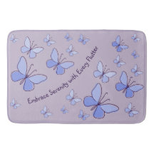 Periwinkle Blue Butterfly Flutter Lavender Grau