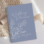 Periwinkle Blume Boho Wedding Planer<br><div class="desc">Periwinkle Blume Hochzeitsplaner. In unserem Zazzle-Shop finden Sie passende Artikel,  um Ihre Veranstaltungskollektion abzuschließen!</div>