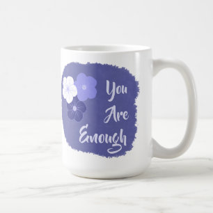 Periwinkle Blumen - Sie sind genug Kaffeetasse
