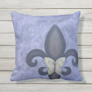 Periwinkle Butterfleur Lilie Butterfly Kissen Für Draußen