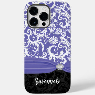 Periwinkle Imitate Diamond Damask iPhone title_seo2
