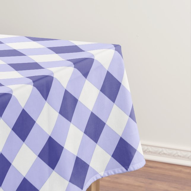 Periwinkle kariert tischdecke (Beispiel)