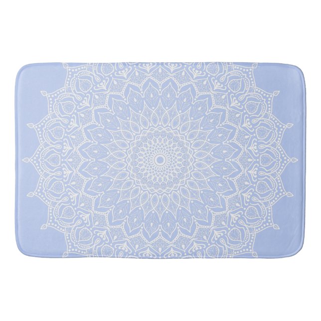 Periwinkle Mandala - Bora in Juniper Berry Badematte (Vorderseite)