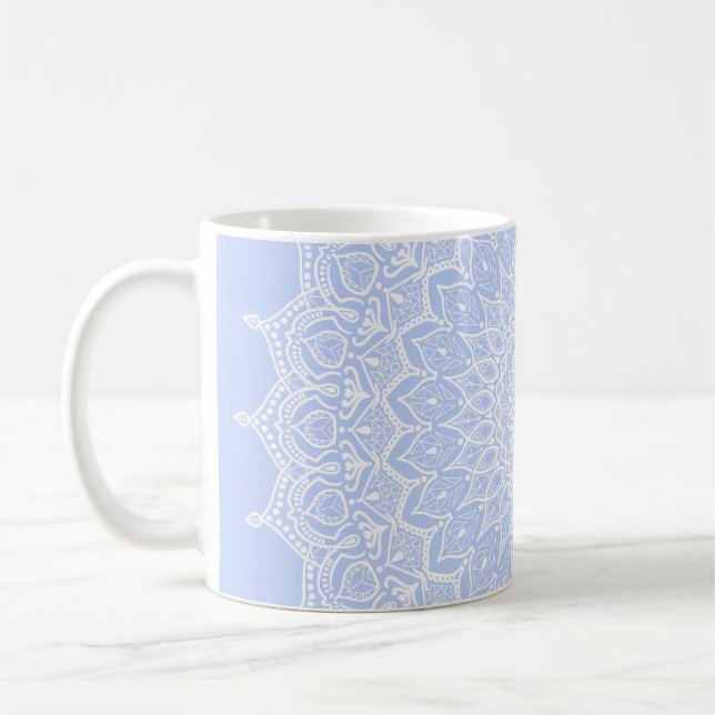 Periwinkle Mandala - Bora in Juniper Berry Kaffeetasse (Links)