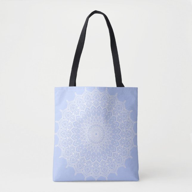Periwinkle Mandala - Bora in Juniper Berry Tasche (Vorderseite)