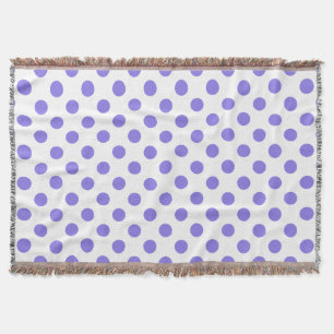 Periwinkle-Polka-Punkte Decke