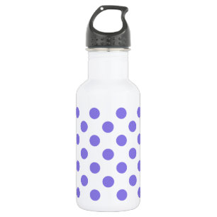 Periwinkle-Polka-Punkte Trinkflasche