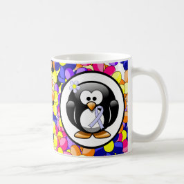 Periwinkle Ribbon Penguin Kaffeetasse