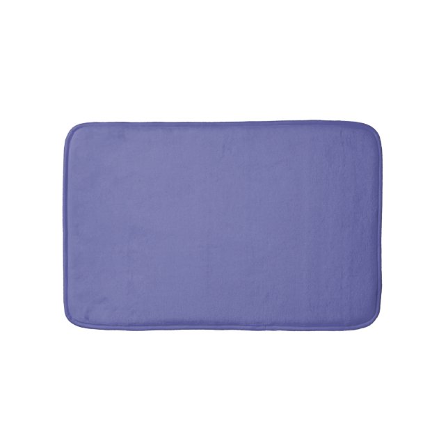 Periwinkle Solid Color Badematte (Vorderseite)