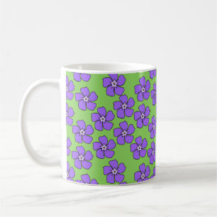 Periwinkles Kaffee Tasse