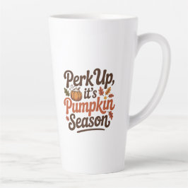 Perk up pumpkin spice coffee quote seasonal cozy milchtasse